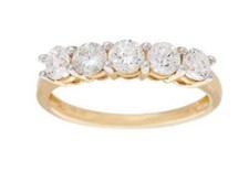 Pave 1 Cts Rund Brilliant Cut