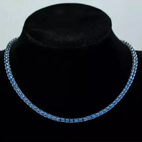 Rundschliff blauer saphir lab - rundschliff,