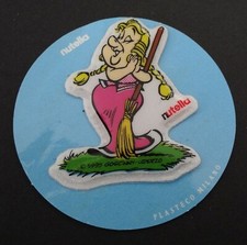 Ferrero Nutella Deckelinhalt Asterix 1995 Gutemine Bonemine Sammelbild France