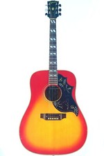 Gibson Hummingbird 1966 Acoustic Guitar – A Rare Gem in Cherry Sunburst + Video!