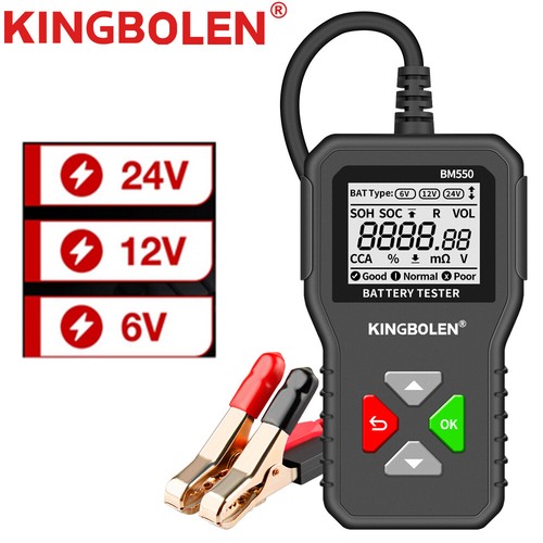 Bm550 12v auto batterietester - 12v,