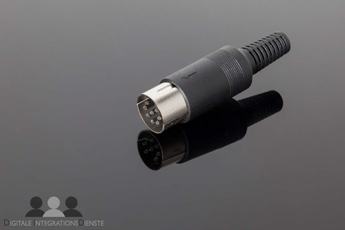 Powerlink stecker schwarz für - schwarz,