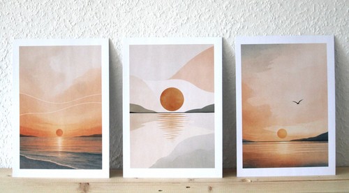 3er set minimal natur - –,