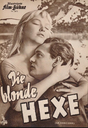 Die blonde hexe illustr - hexe,