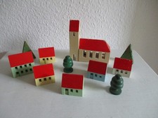 Erzgebirge Dorf Holz Häuser
