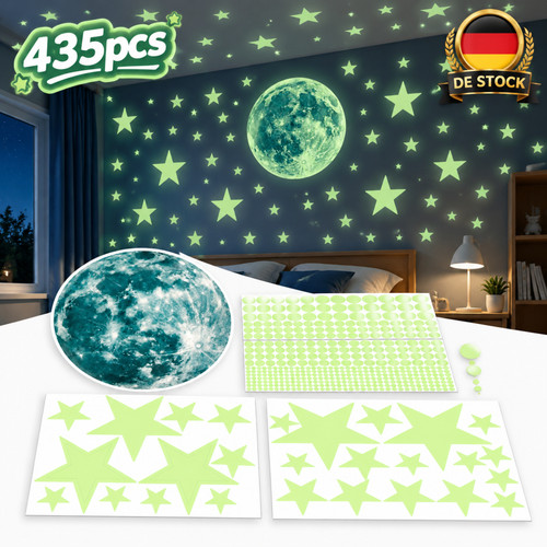 435 stück leuchtsterne - 435,
