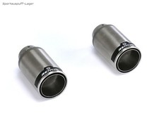 Remus Edelstahl Endrohrsatz