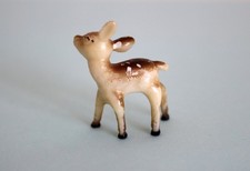 Altfigur Waldtiere Reh stehend,  mit Kennung HONG KONG (alte Tierfiguren)