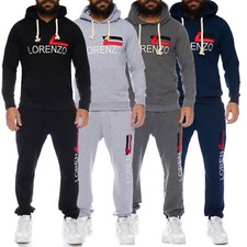 Lorenzo Loren herren trainingsanzug sportanzug jogginganzug zweiteiler LL-207