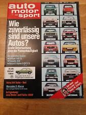 AMS 26/1980 Volvo 244 Turbo - Porsche 924 - Datsun 280 ZX-Renault Alpine A 310V6