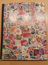 Briefmarken Album mit Marken Aus Nachlass Sammlung Konvolut