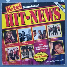 Schallplatte LP Vinyl 12" K-Tel Hit-News Brandneu: Die Top-Aktuellen Superhits!