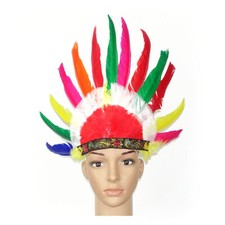 INDIANER FEDERN KOPFSCHMUCK #