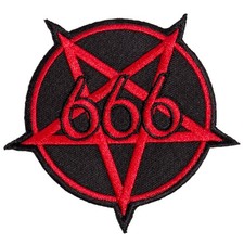 Aufnäher Aufbügler 666