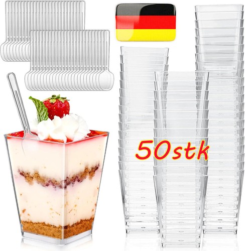 50pcs mini desserttasse - mini,
