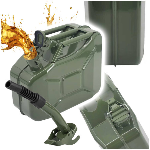 Metallkanister 10l trichter - +,