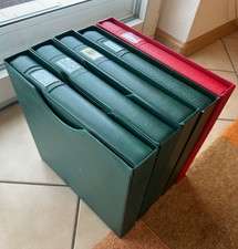 5 Lindner T Ringbinder mi Schuber gebraucht funktionieren Blattheber Deckblätter