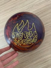 Brunswick Total Inferno Bowling Ball 14LB 12oz Drilled Octane Gription