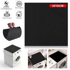 Waschmaschinenbezug Schonbezug Überzug Abdeckung Trockner Waschmaschine 60x60cm