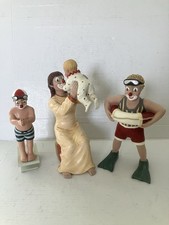 3 Gilde Clown - Mutter Kind - Schwimmer - Rettungsring Raritäten Konvolut