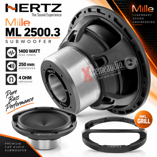 Hertz 2500 subwoofer - ml,