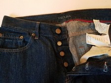 PRADA Jeans Denim Hose Trousers Pants Herren Gr. 30 in Blau - neu