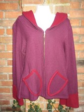 Jacke wolljacke wolle lila - wolle,