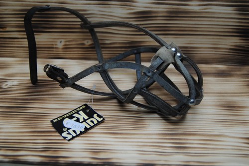 Neu julius leder maulkorb - k9,