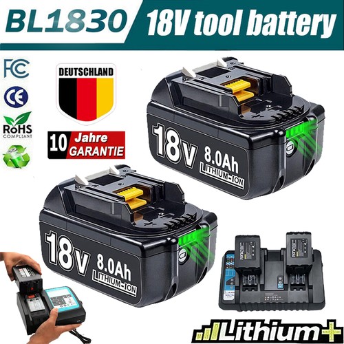 Für makita akku 18v - akku, 8ah