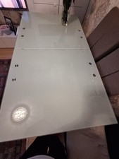 Ausziehtisch Glas Esstisch