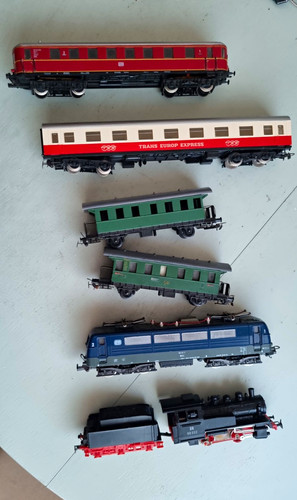 Personenwagen set dr - h0, personenwagen-set
