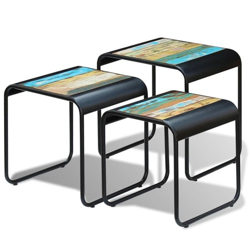 Massivholz 3tlg satztisch - massivholz, 3tlg.