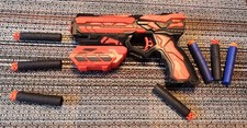 Nerf Gun mit 7 Patronen Spielzeugpistole Spielzeugwaffe
