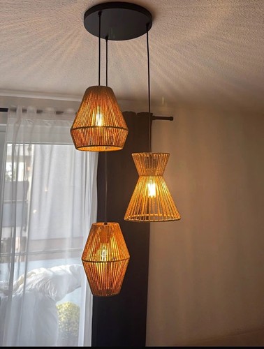 Flammige rattan - 3-flammige,