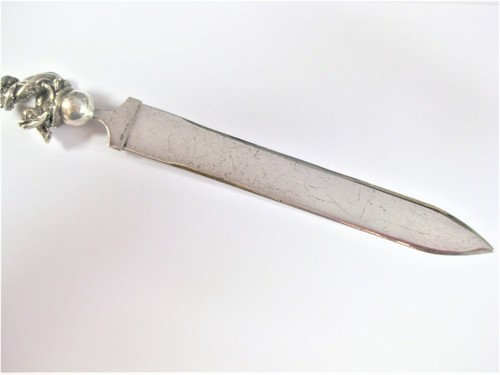 Antiker brieföffner silber - antiker,