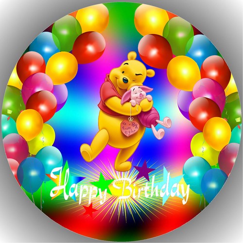 Tortenaufleger geburtstag - tortenaufleger,