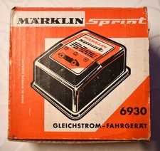 MÄRKLIN 6930 SPRINT TRAFO  für die Autorennbahn in  OVP,  14= Volt,  0,7A
