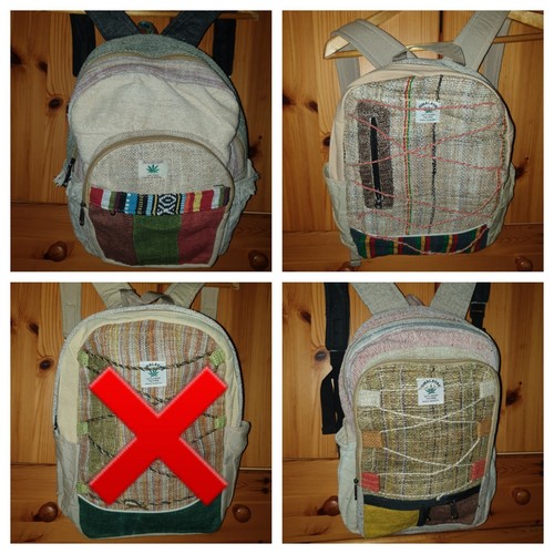 Himalayan hanf hemp rucksack - himalayan, hanf-hemp