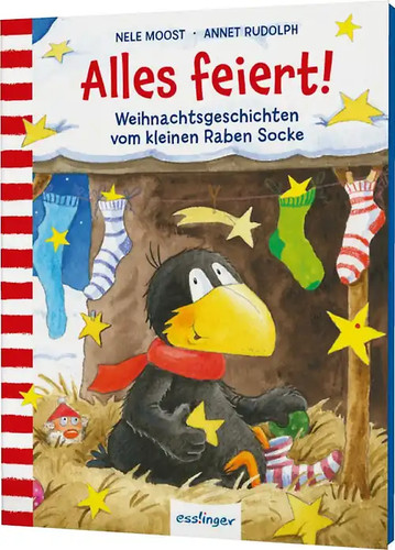 Der kleine rabe - rabe, socke: