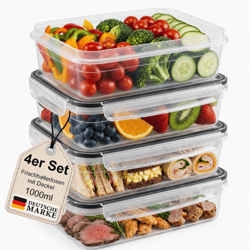 Frischhaltedosen 4er set - 4er,