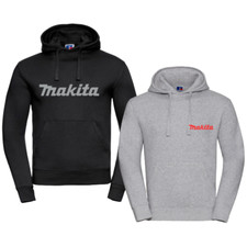 Makita Hoodie Bauarbeiter Mechaniker Auto Stealth weiß bis 5XL schwarz