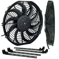 4 Metall-Laschen + 1x 12V Spal