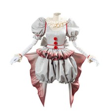Halloween Terrifier The Clown Joker Pennywise Cosplay Kostüm Horror Kleid Anzüge