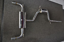 Edelstahl Sportauspuffanlage fuenfteilig fuer VW Golf 7 GTI