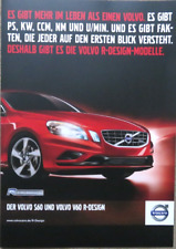 Volvo S60 V60 R-Design Prospekt Brochure von 4/2011, 6 Seiten