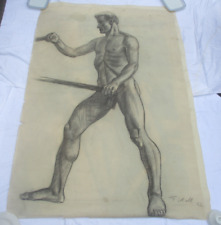 Kohlezeichnung – Beidseitig