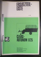 Claas Ladewagen Autonom B25