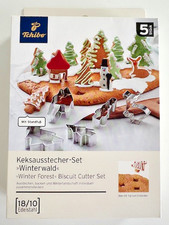 Tchibo Keksausstecher Set Winterwald Weihnachten Backen, neu