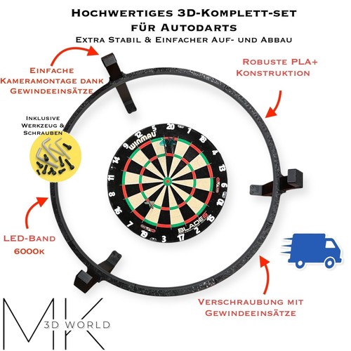 Autodarts komplettsystem - autodarts, –