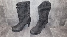 gern getragene Damen High Heels Partystiefel Freizeitschuhe Gr.39  10cm Absatz